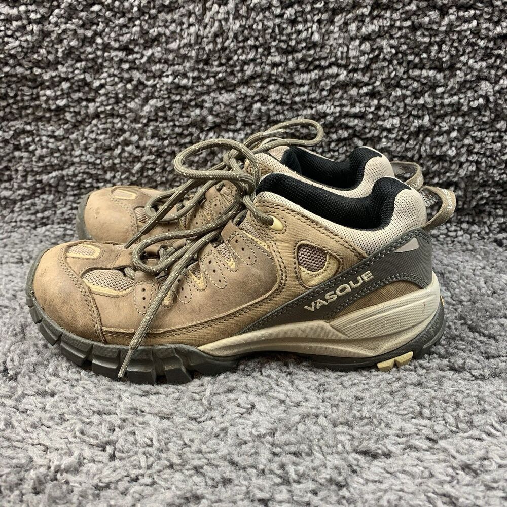 Vasque Mantra 7397 Vibram Sole Womens 7.5 M Brown Lace Up Trail Hiking Shoe